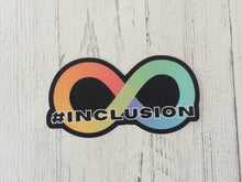 Load image into Gallery viewer, Inclusion Infinity Symbol Sticker