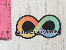 Load image into Gallery viewer, Inclusion Infinity Symbol Sticker