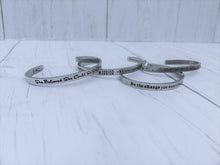 Load image into Gallery viewer, Be The Change Cuff
